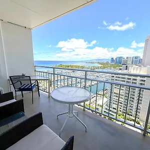 Ilikai 2127 - Spacious With Spectacular Ocean & Harbor Views Honolulu
